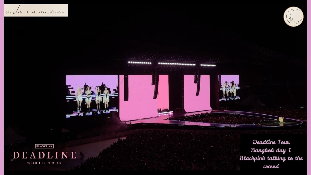 BLACKPINK - Talking about their favourite food in Thailand (Deadline World Tour in Bangkok day 1)