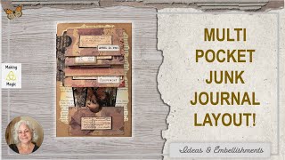 EASY Multi-Pocket Journal Page!