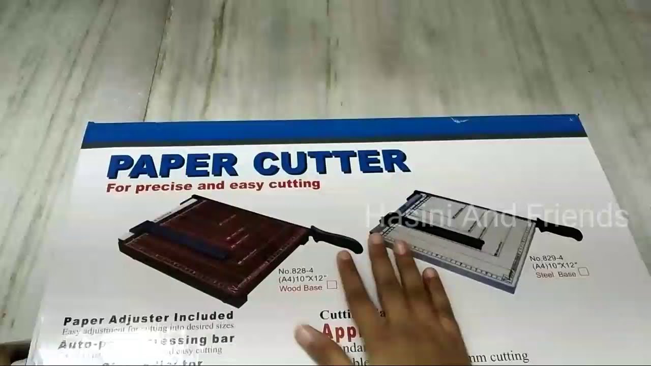 paper cutter for quilling strips review YouTube
