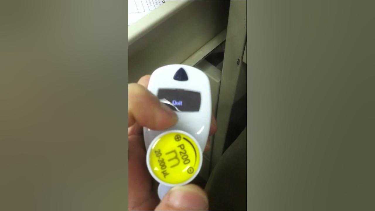 How to calibrate the gilson ultra pipette YouTube