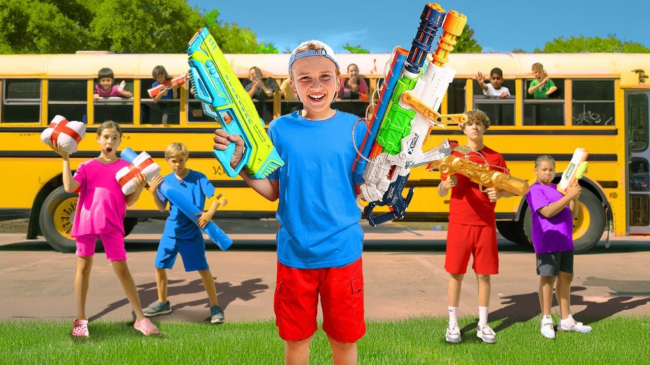 Влад устраивает водные бои, как в «Королевской битве»!