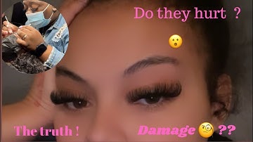 Maintenance vlog | Come with me to get my lashes done ￼