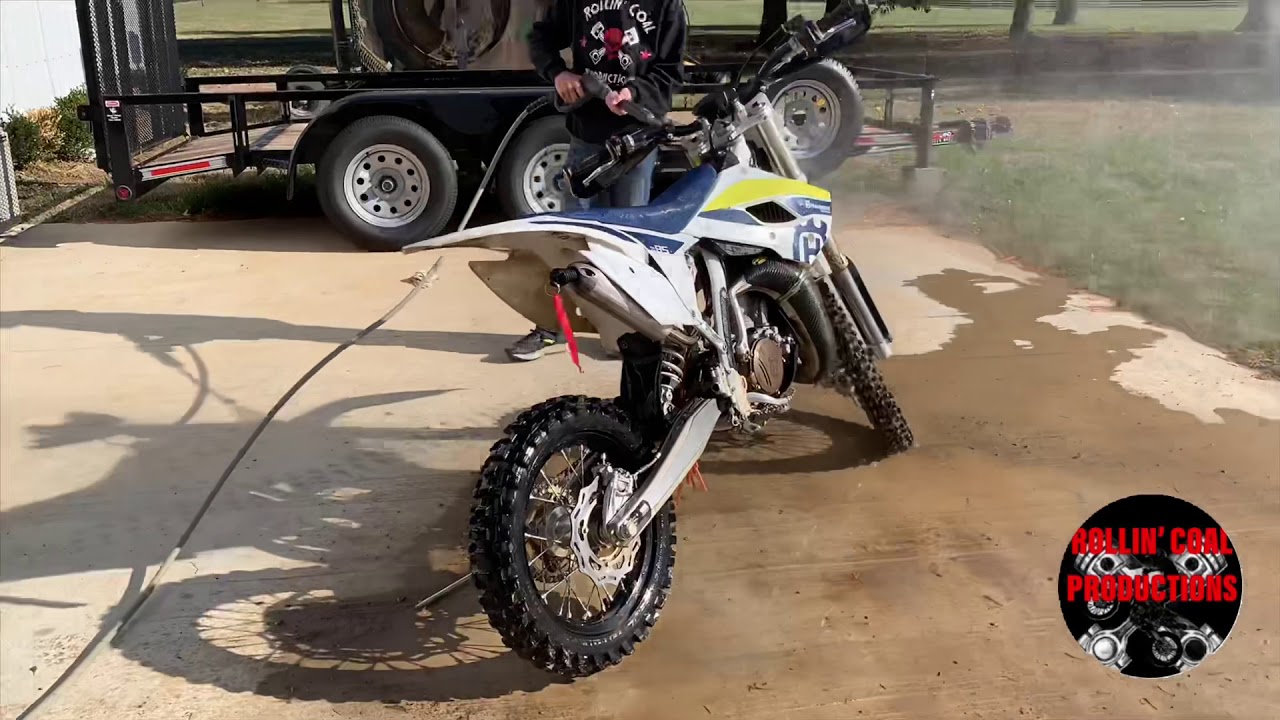 How to wash a dirt bike YouTube