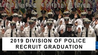 Columbus Ohio Police Academy Graduation Ceremony, January 4, 2019