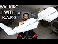 KAFO Leg Brace Walking Demo