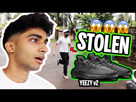 STEALING HIS YEEZYS!!!!