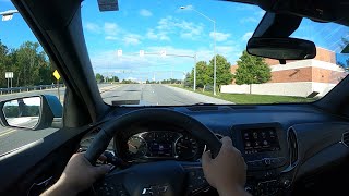 2022 Chevrolet Equinox RS AWD | POV Test Drive (Binaural Audio)