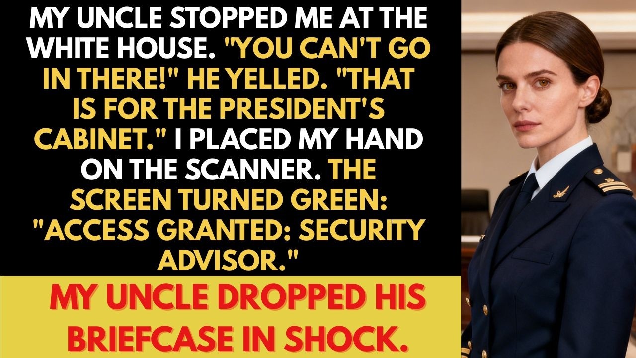 “You Can’t Go In There!” My Uncle Yelled At The White House—Then The Scanner Turned Green…