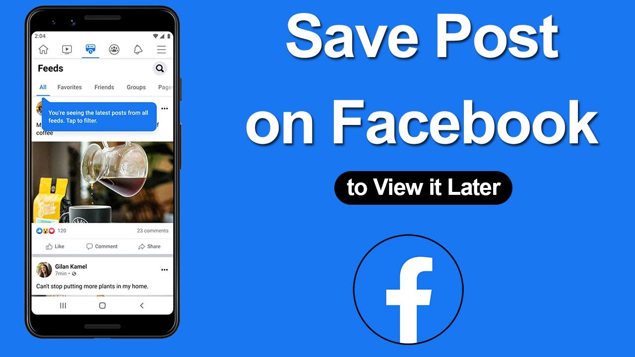 How to Save Post on Facebook App?
