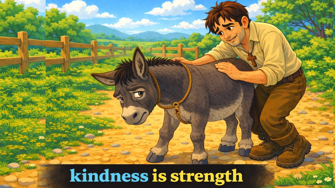 The Donkey Who Saved a Man | A Powerful Story of Kindness