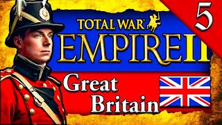 FRANCE ATTACKS OUR COLONIES! Empire 2 Total War: Great Britain Campaign Gameplay #5