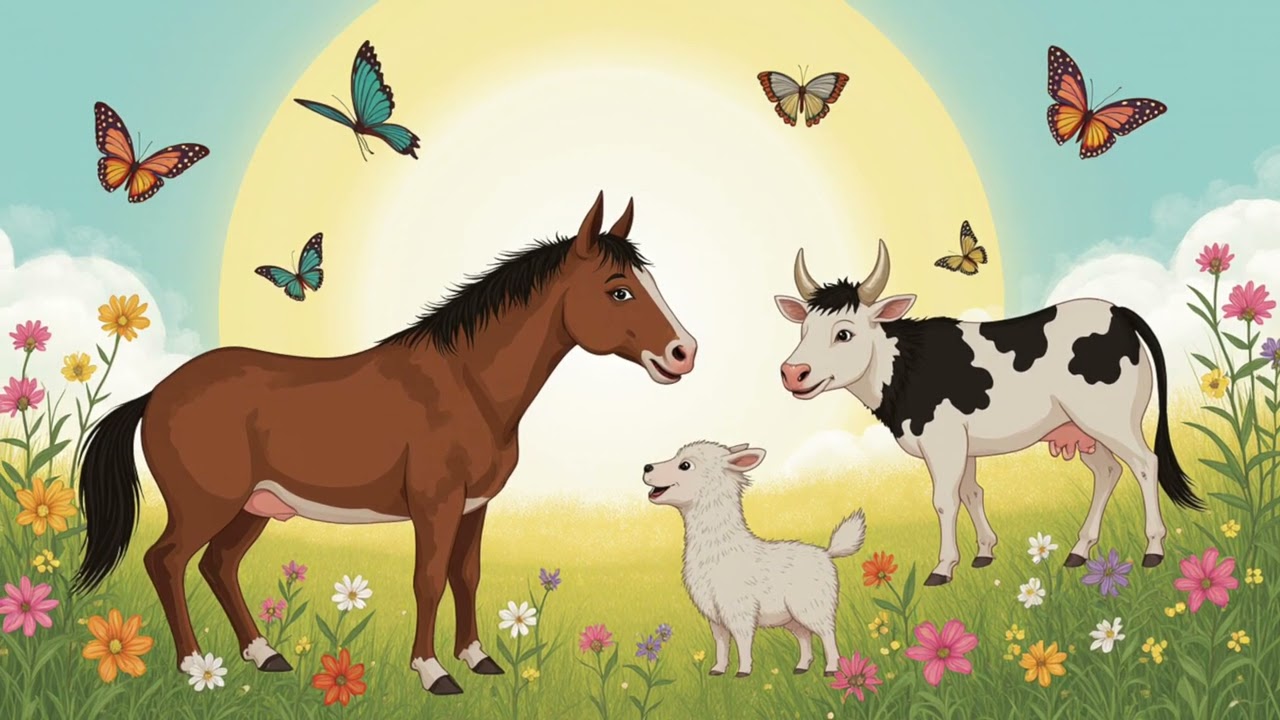 ✨ “Zirdziņš 🐴, Gove 🐄, Aitiņa 🐑 un cita Dieva radībiņa 🕊️🦋🌸” ✨