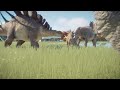 Jurassic world evolution 2 pierce and normal kentrosaurus social interaction