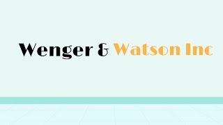 Wenger & Watson Timeline