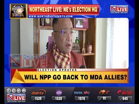 Meghalaya: UDP Vice President Allantry Dkhar on exit polls