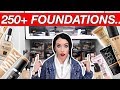 HUGE 250+ FOUNDATION COLLECTION & Organize With Me...