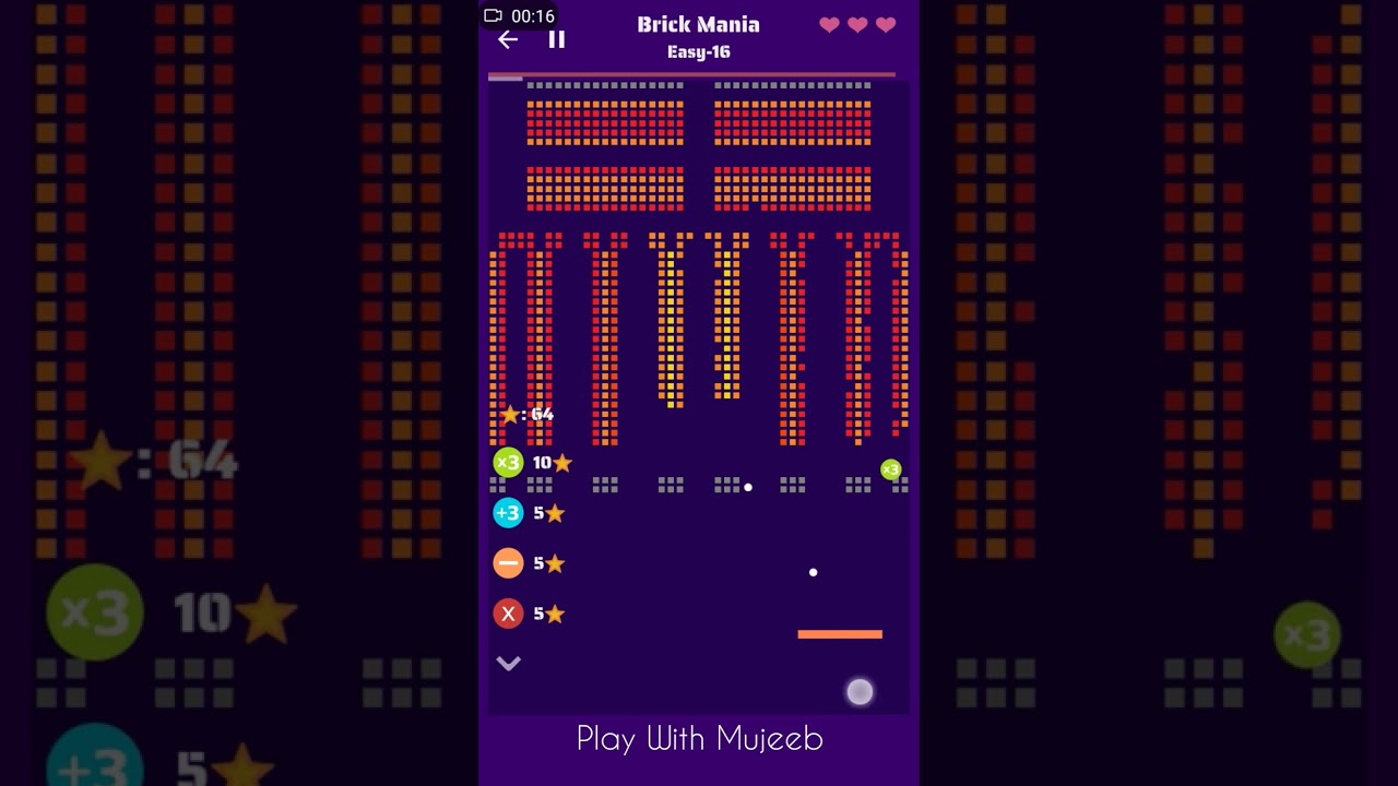 Brick Mania Easy Level 16