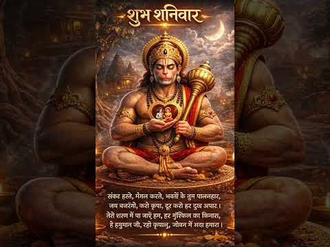 जहाँ बजरंगबली का नाम है, वहाँ हर मुश्किल आसान है। 🚩🙏#HanumanJi #BajrangBali #SanatanDharma #Shorts