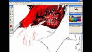 More detailing on the dragon - part 3