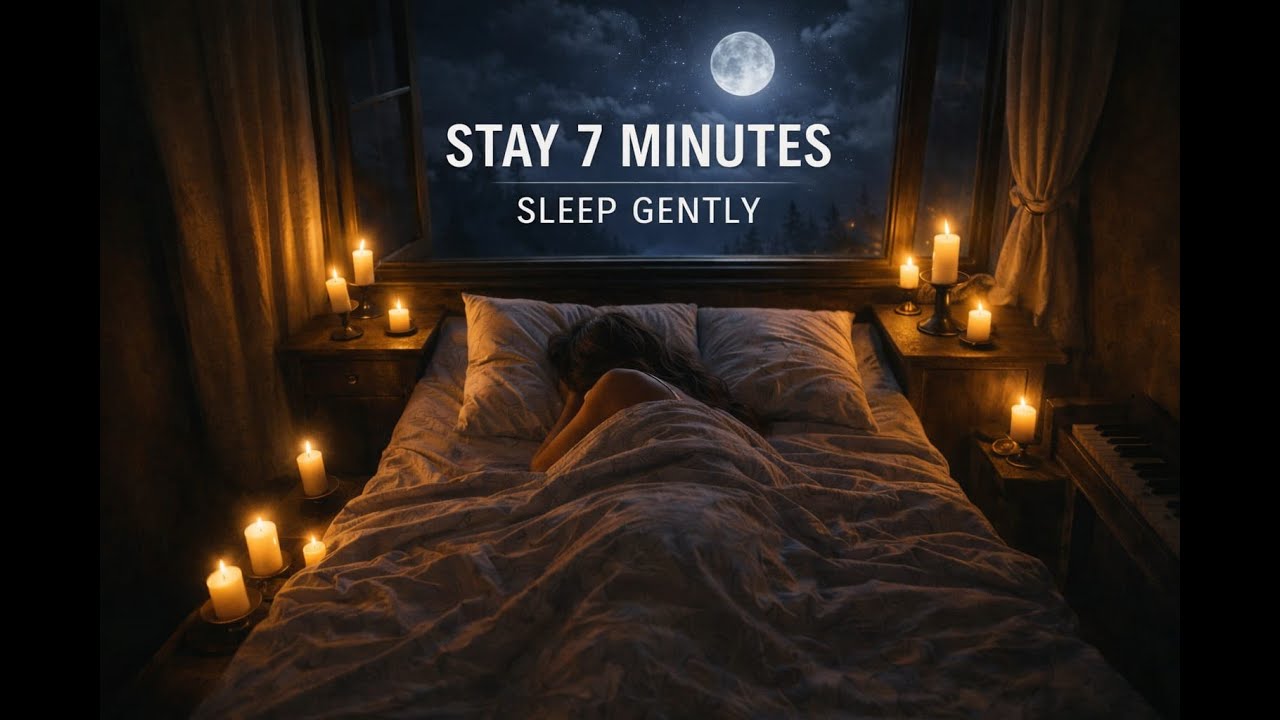 If You Stay 7 Minutes | Fall Asleep with Gentle Piano