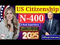 [Actual Case] Practice US Citizenship Interview 2025 | USCIS N-400 Naturalization Interview 2025