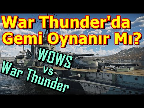 Video: War Thunder: Oyundaki Gemiler