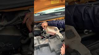 Pre-trip.  Engine Compartment CDL C