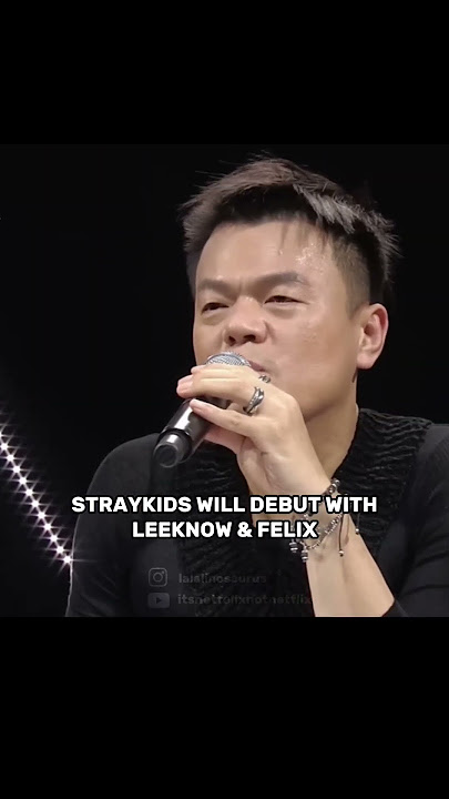 That was the best decision JYP ever made!  #straykids #youmakestraykidsstay #leeknow #felix