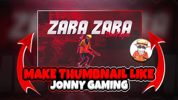 Make This Amazing Free Fire Montage Thumbnail | Free Fire thumbnail Like Jonny Gaming