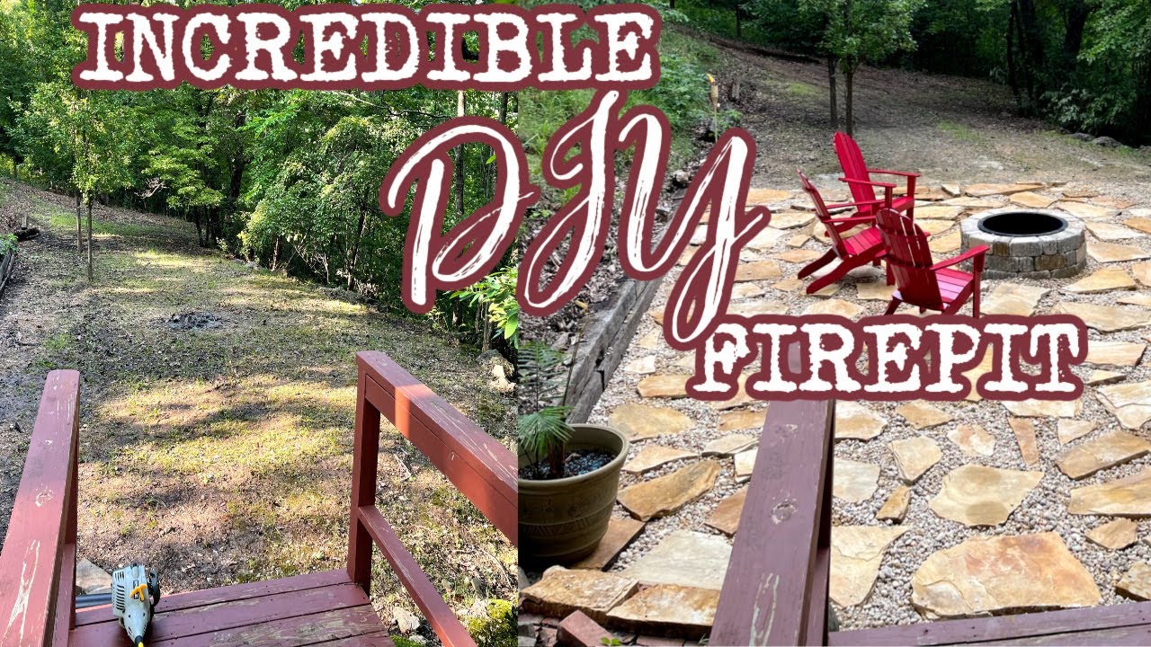 Incredible Transformation! DIY Fire pit YouTube