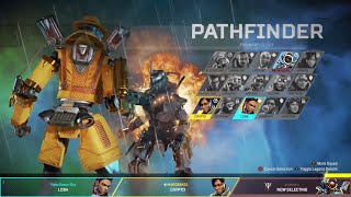 NEW✓ Pathfinder “Memoir Noir” Fight Night skin Intro Animation