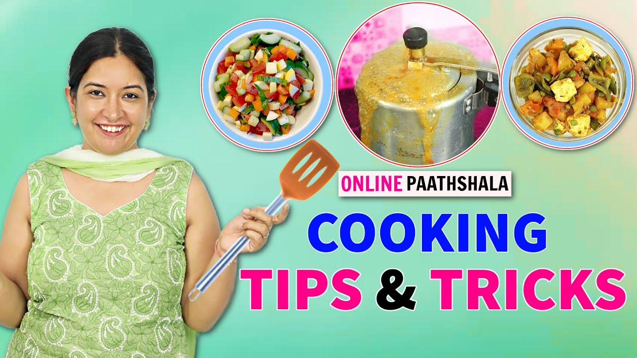 BASIC Cooking Tips and Tricks - Online Paathshala | CookWithNisha | Cook With Nisha