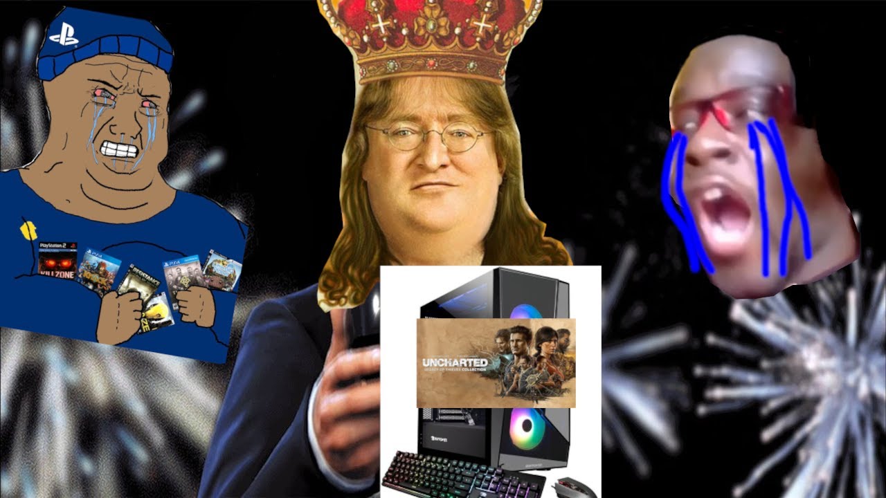 Playstation Fanboys get SALTY over Uncharted coming to PC