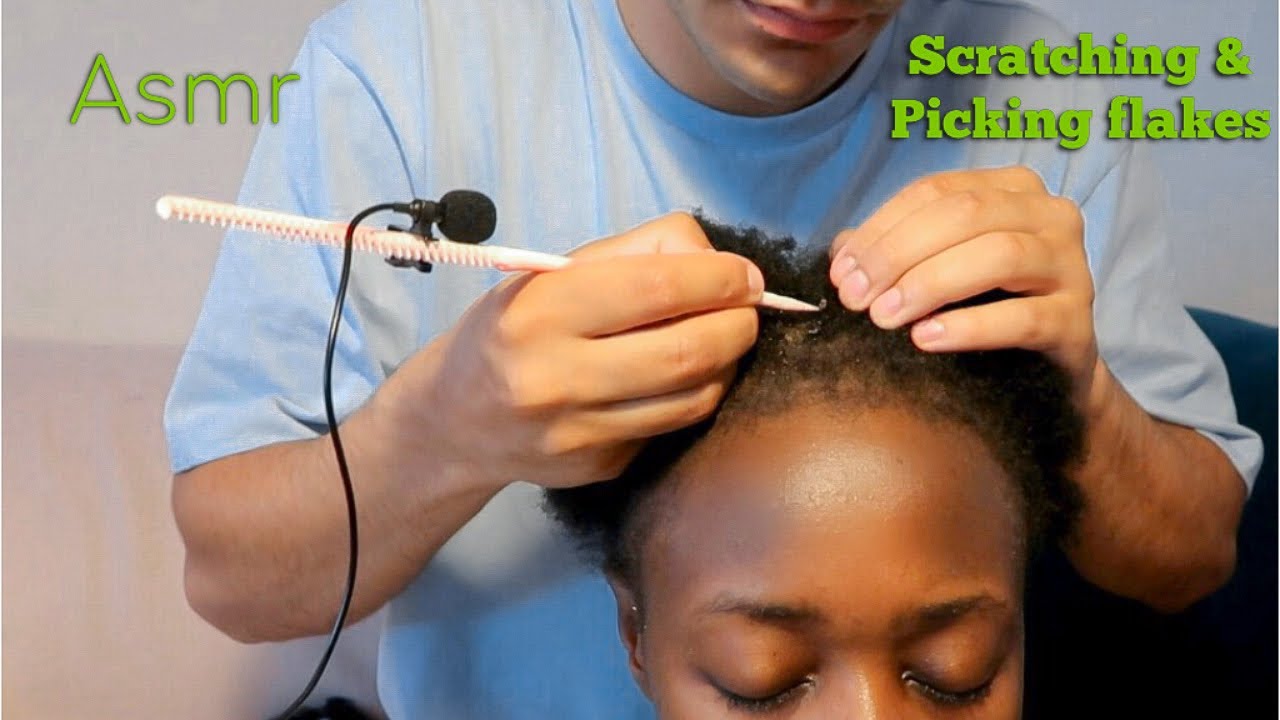 ASMR Scratching & Picking Out Flakes