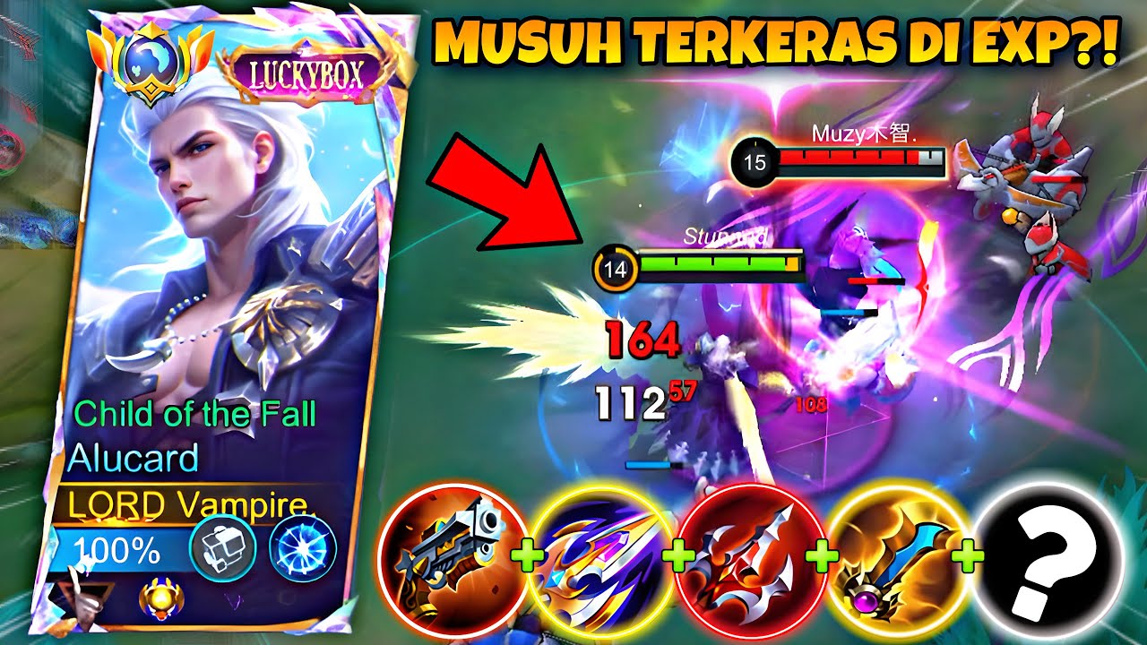 MUSUH TERKERAS DI EXP?! BADANG RUSUH BIKIN ALUCARD SULIT FARMING 🤯 | MLBB