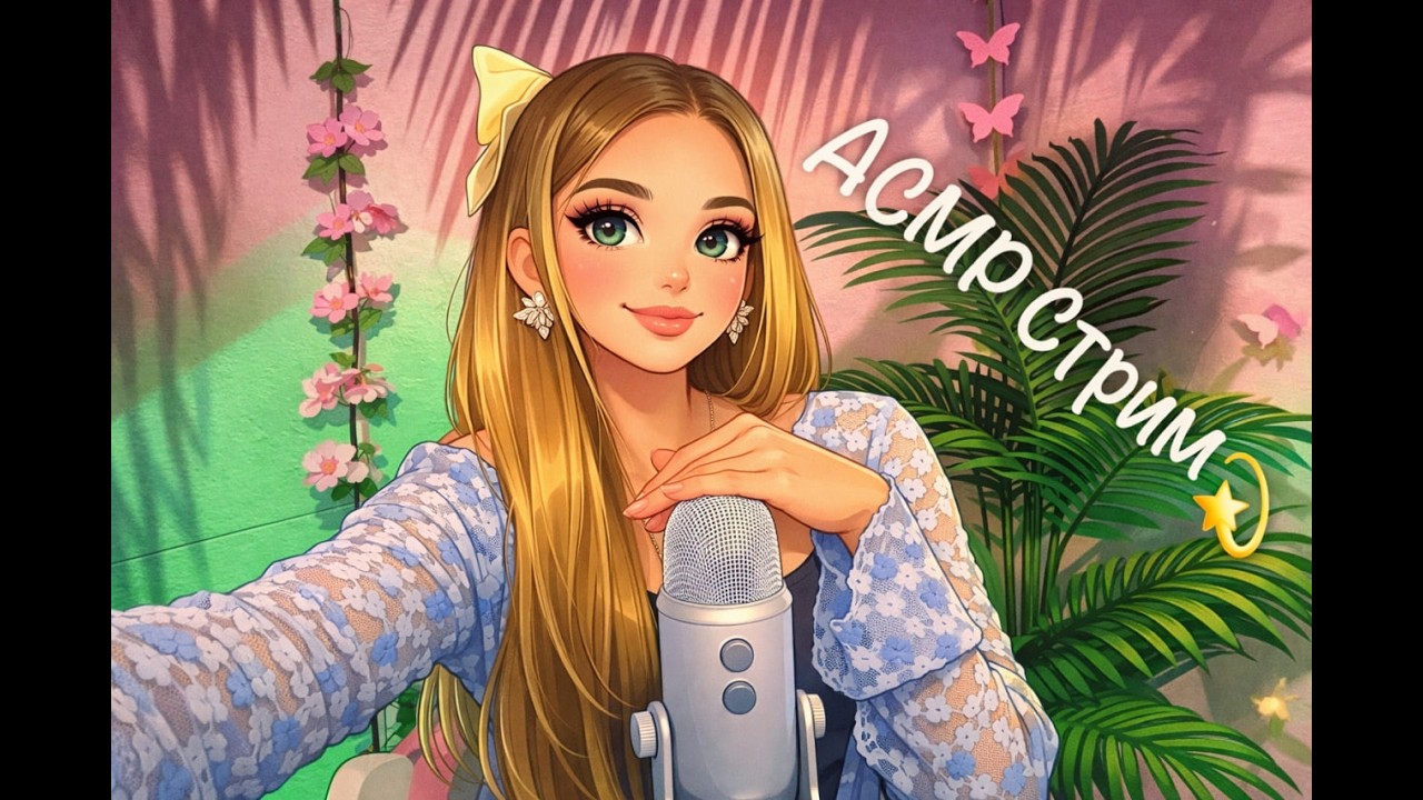Релакс стрим | АСМР и Общение | ASMR Live  #асмр #asmr #live