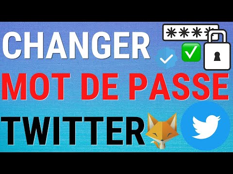 Vidéo: 4 façons de changer votre mot de passe Twitter