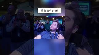Victory on the F1 Rig at AWS re:Invent! #shorts