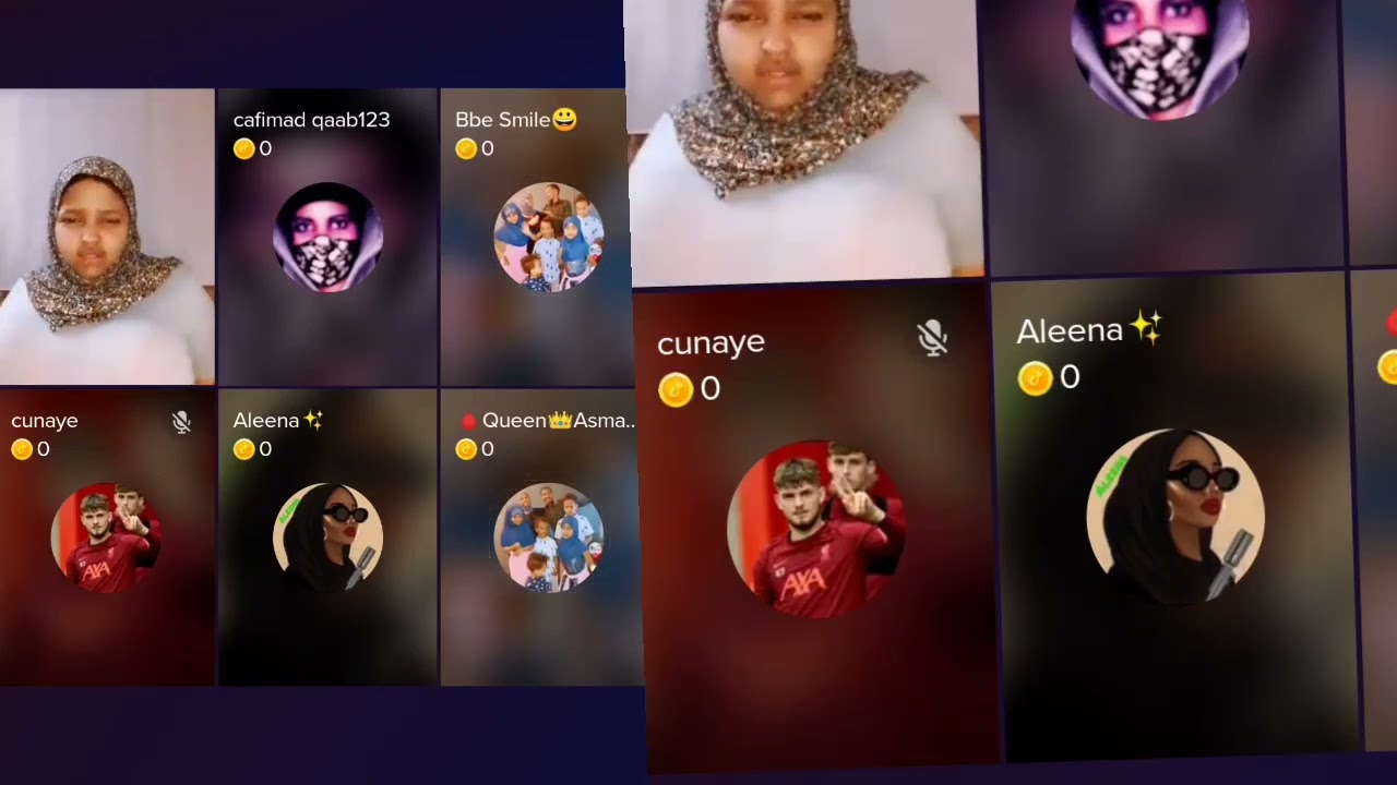 SHANKARON IYO JAMAC OO LIVE TIKTOK U BAASHALAHAN