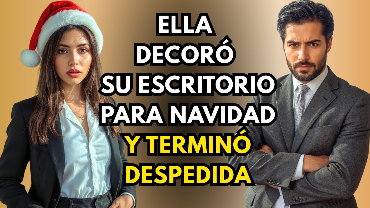 El MILLONARIO odiaba la NAVIDAD… pero su SECRETARIA decoró su escritorio y lo DESAFIÓ.