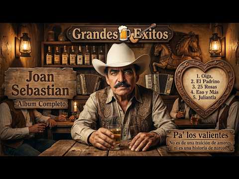 JOAN SEBASTIAN 👑 Tambora Mix 🔥 Rancheras Viejitas de los 90s 💥 El Rey del Jaripeo 🎺