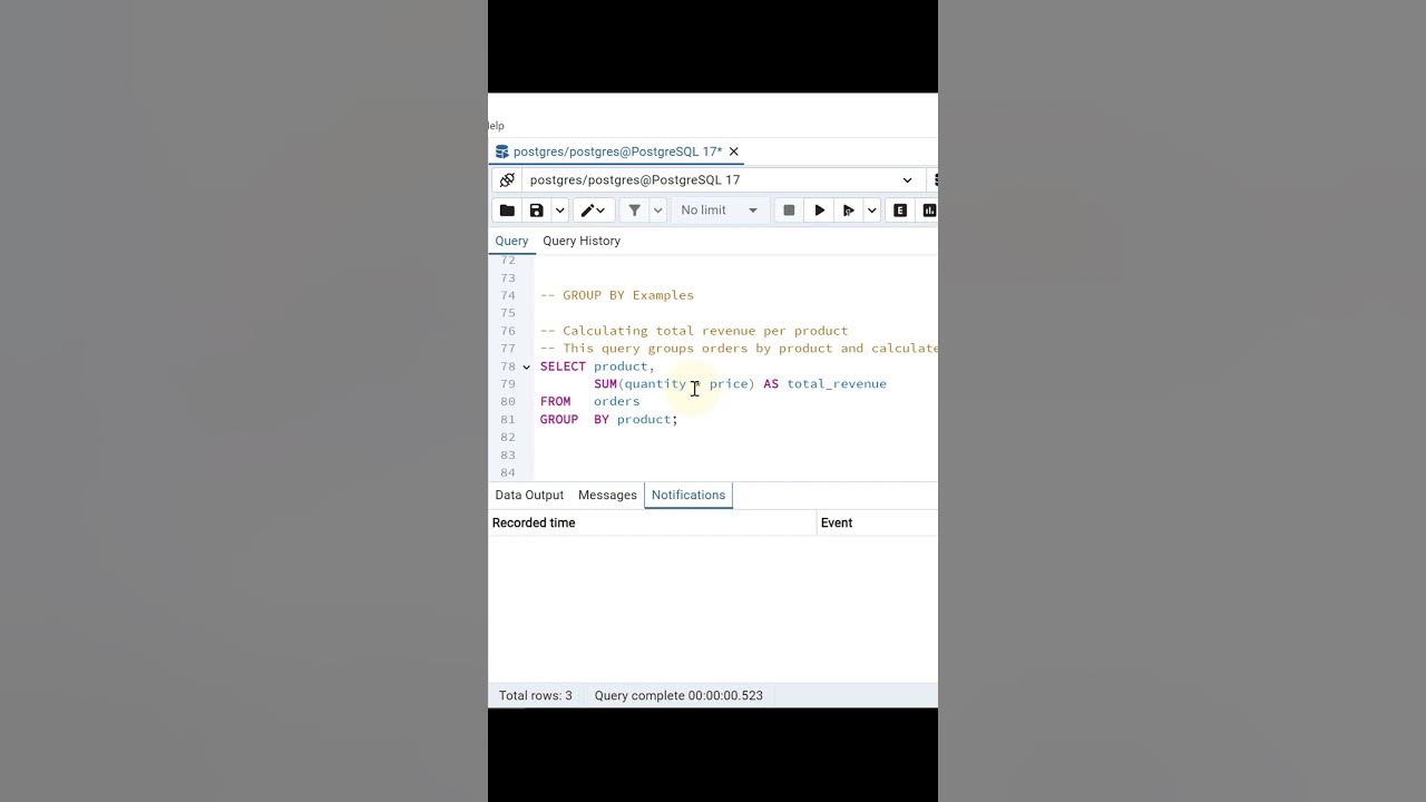 SQL GROUP BY Tutorial with Example Query | Beginner SQL Guide