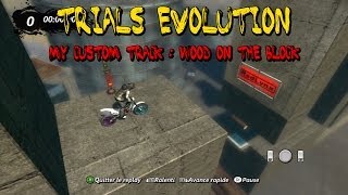 Trials Evolution - Wood on the block - My custom track (ninja level 1) screenshot 4
