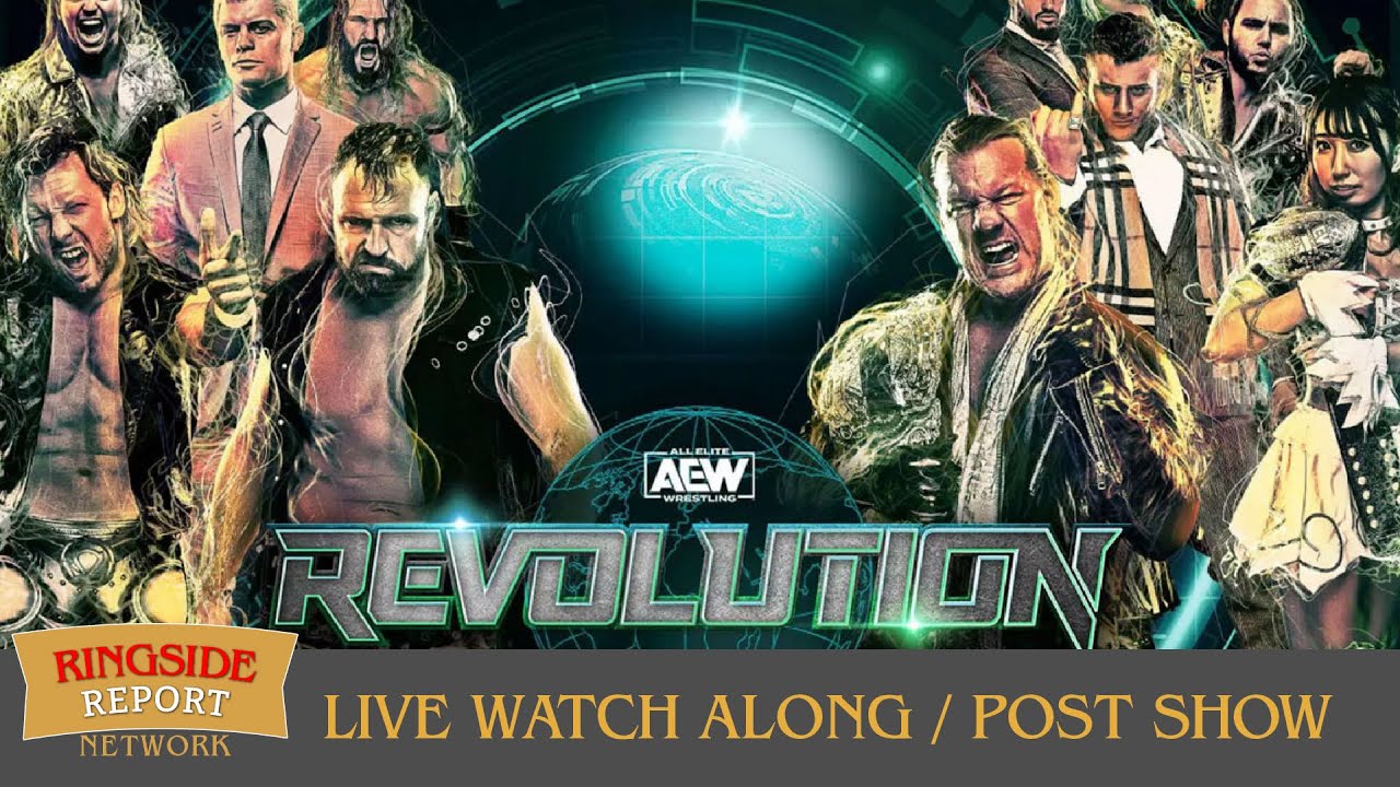 🤼‍♂️ AEW Revolution 2020 Watch Along & Live Reaction Show 🤼‍♀️