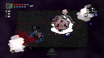 The lamb & Mega Satan Judas combo spiders & flies | The Binding of Isaac:Rebirth