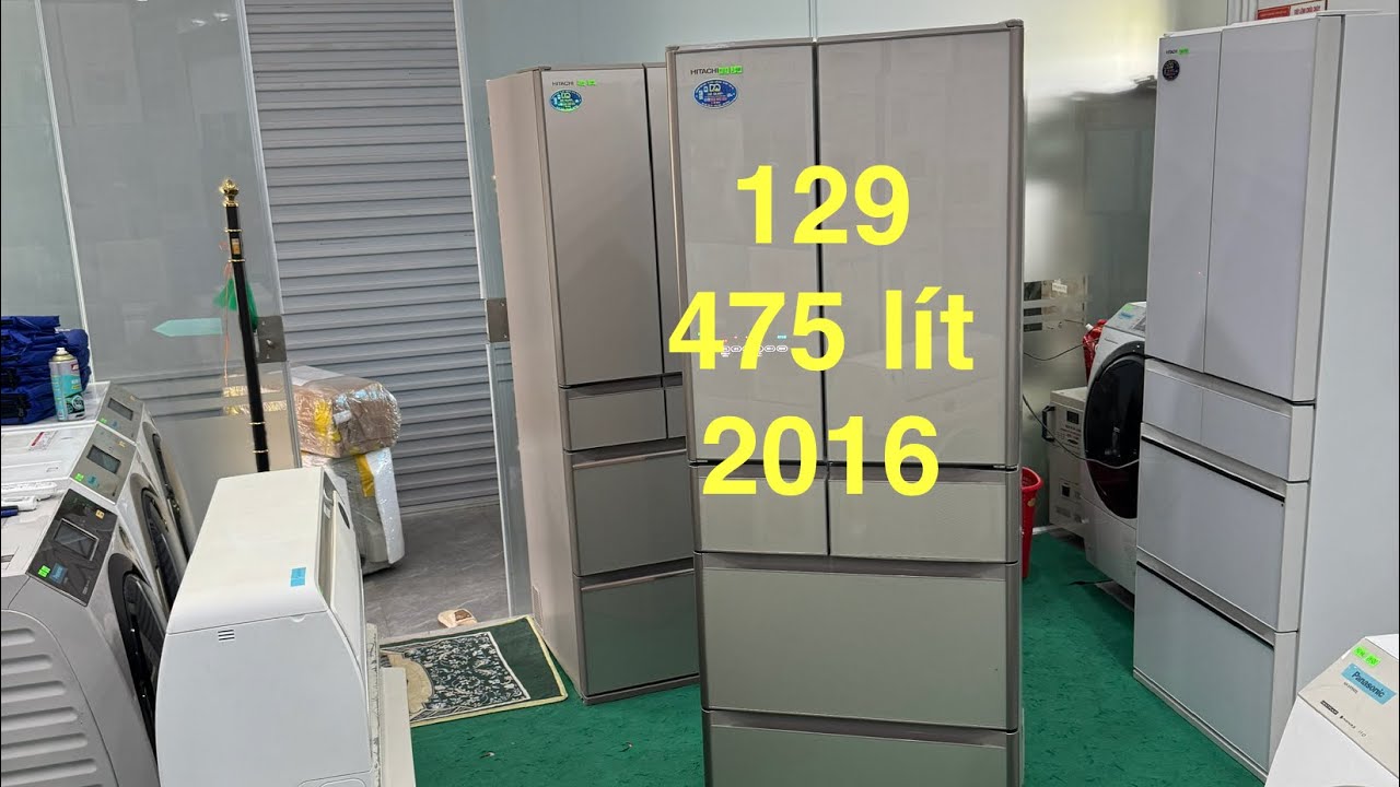 HITACHI(ヒタチ)　6ドア　475L　2016年製　R-G4800F HITACHI / 日立 2016年製 475L フレンチ6ドア冷蔵庫 真空チルド R