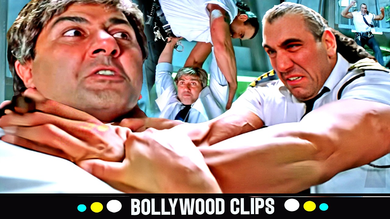 घर मे घुसकर फ़िरंगियों पर टूट पड़ा सनी देओल🔥 | Sunny Deol की सबसे जानलेवा एक्शन | The Hero Lab Scene