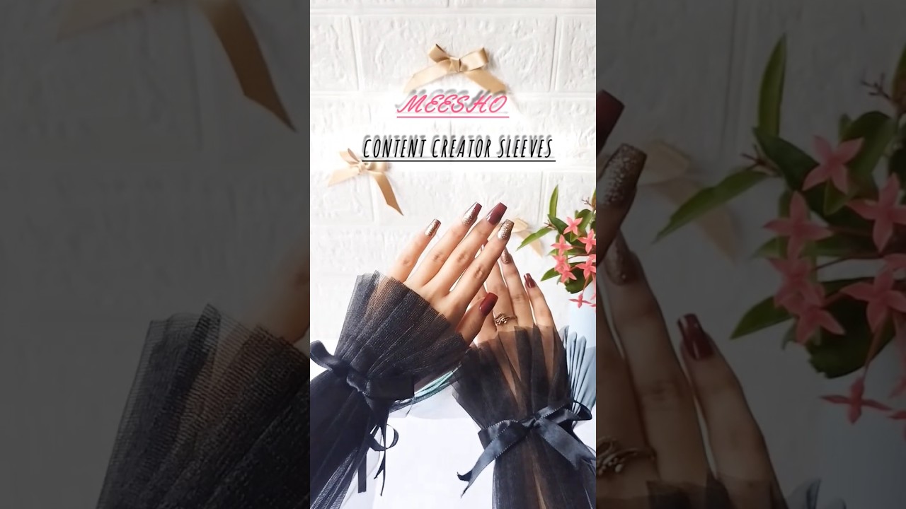 ✨Stylish Meesho Content Creator Sleeves | Affordable Fashion Finds 💕 