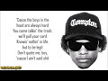 Eazy E Boyz N The Hood Lyrics