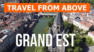 Grand Est aerial view | Drone video in 4k | France, Grand Est from the air
